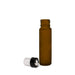 10mlRollOn_MetalBall_AmberBottle_Thumbnail Amber Frosted Stainless Steel