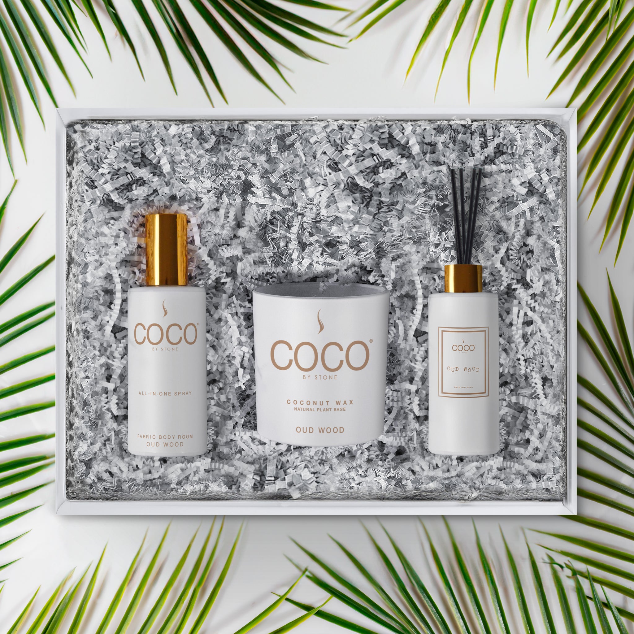 5oz Diffuser, 5oz Room Spray and 11oz Candle Gift Pack (Oud Wood)