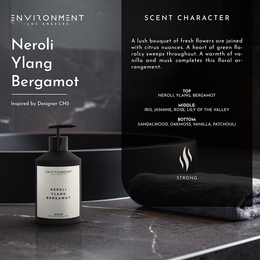 Elegant chanel hand soap styled for a refined sink-side display