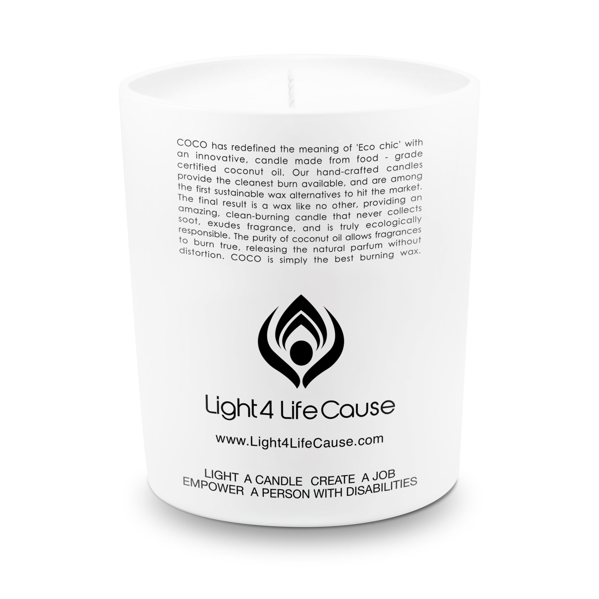 Coco by Stone Candles Black Currant Left
