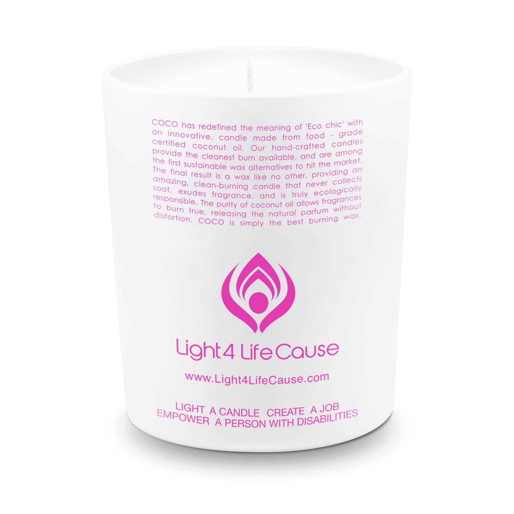 Coco by Stone Candles Tiare Left
