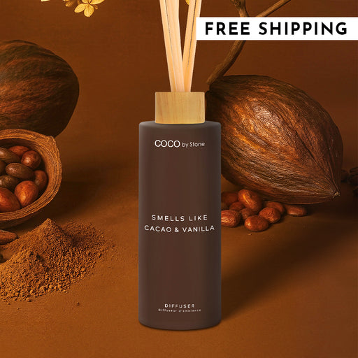 5oz Smells Like Cacao & Vanilla Reed Diffuser