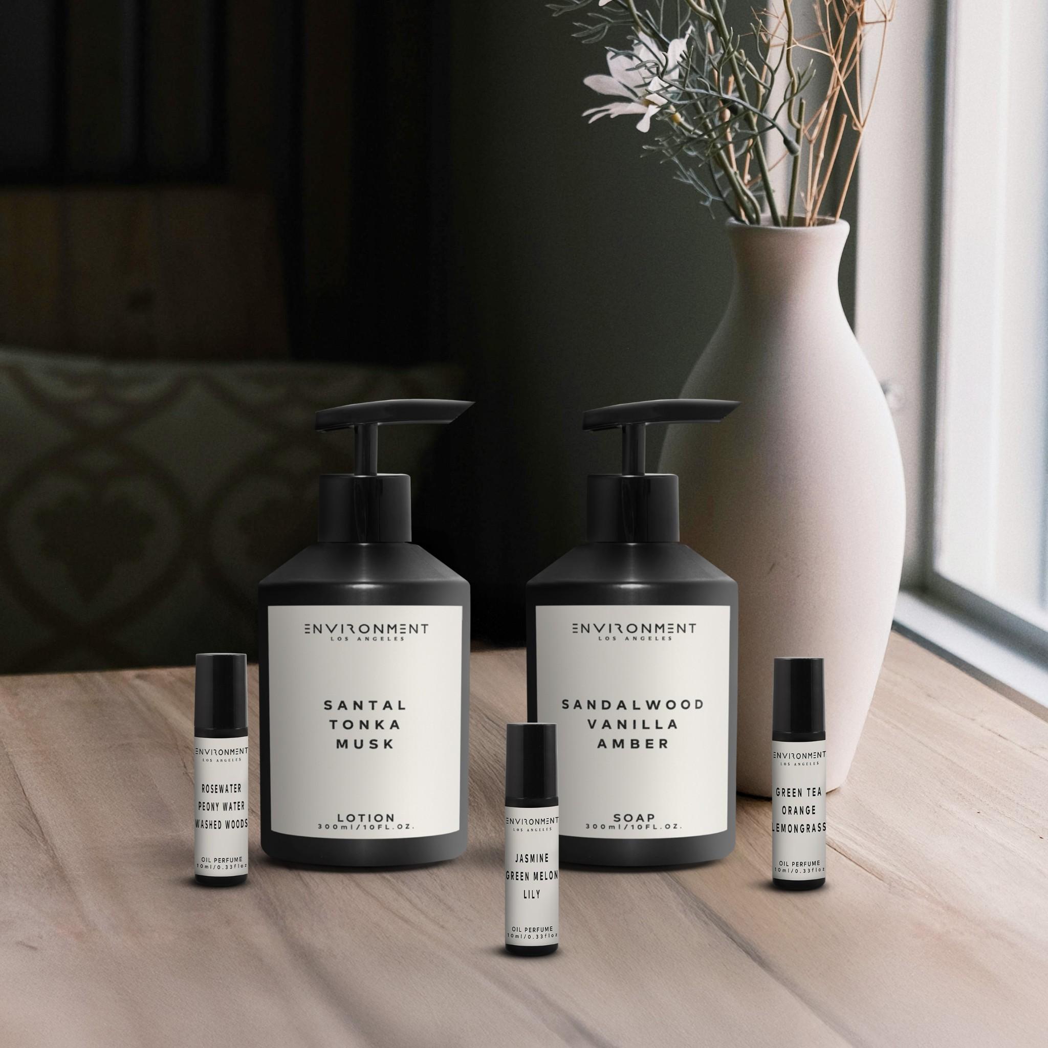 Rosewater | Peony Water | Washed Woods Roll-on Oil Perfume (Inspired by Issey Miyake L'Eau d'Issey®)