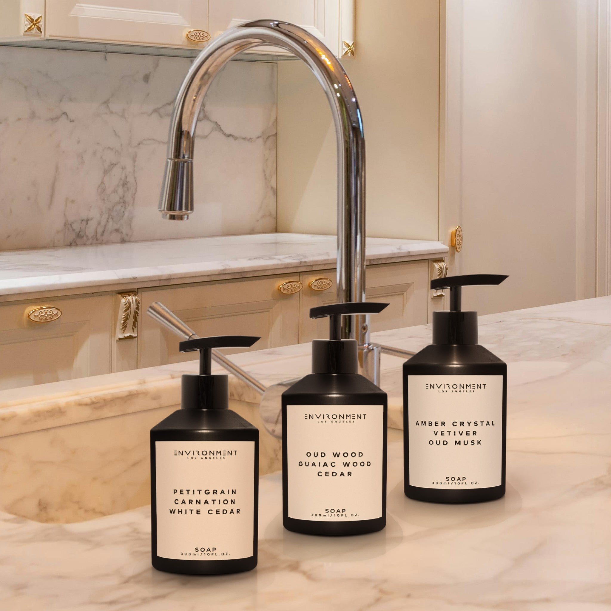 Petitgrain | Carnation | White Cedar Hand Soap (Inspired by YSL L'Homme®)