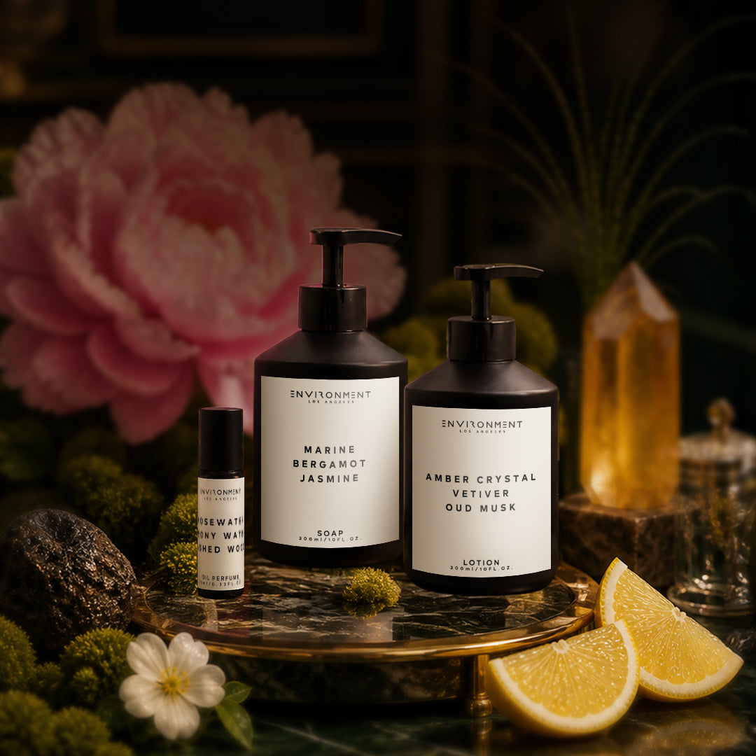 Rosewater | Peony Water | Washed Woods Roll-on Oil Perfume (Inspired by Issey Miyake L'Eau d'Issey®)