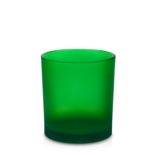 Stone_Candles_Supplies_Heavy_Rocks_Glass_Emerald_Frost_11oz #Glass Color_Emerald Frost