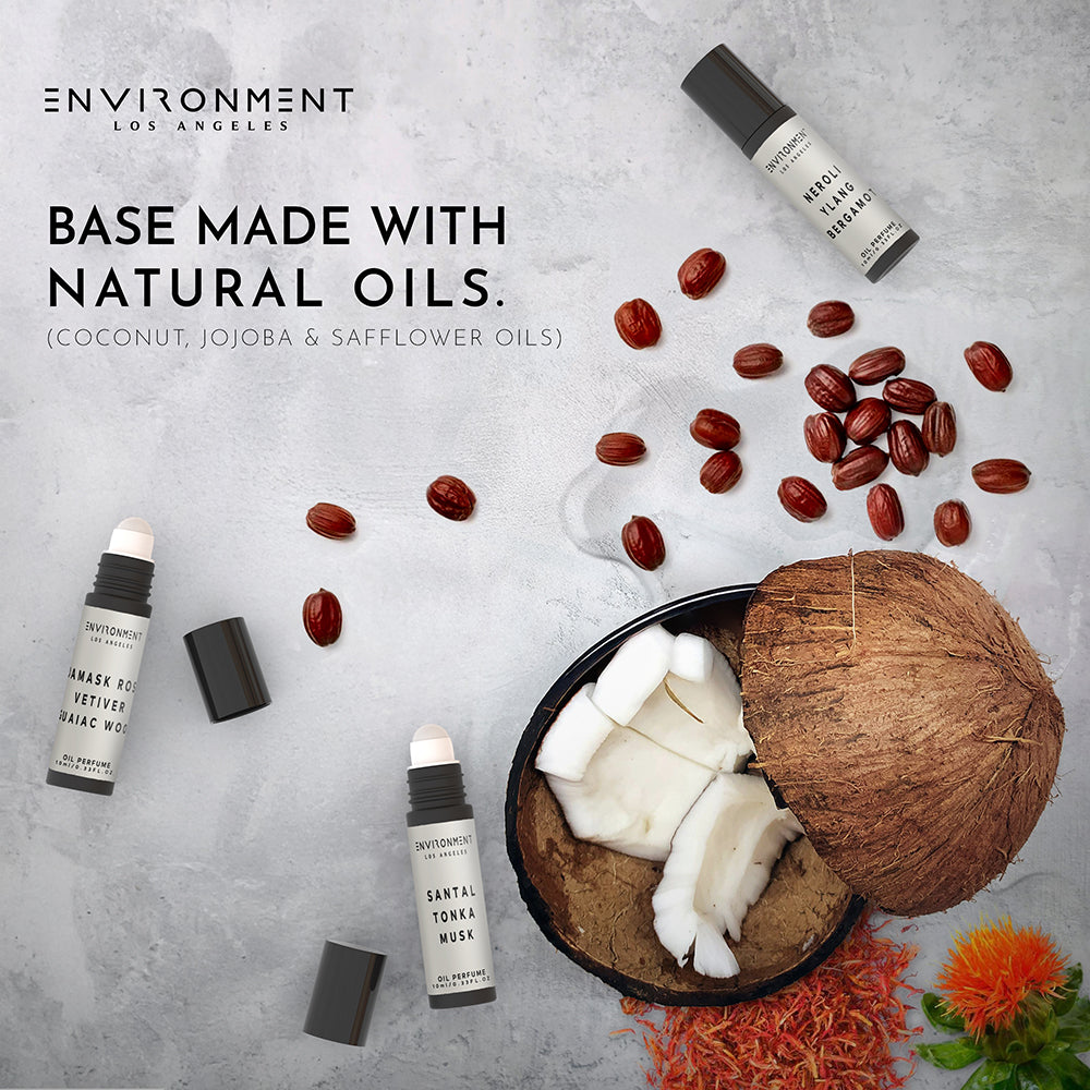 Rosewater | Peony Water | Washed Woods Roll-on Oil Perfume (Inspired by Issey Miyake L'Eau d'Issey®)