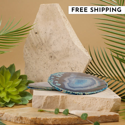 Blue Agate Coaster