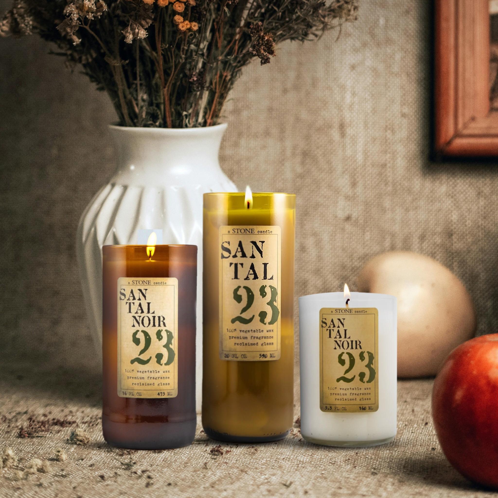 Stonecandles-ReclaimedBottles-Group_Santal_Noir