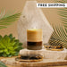 Stone Candles Scented Pillar Honeysuckle #scent_Honeysuckle
