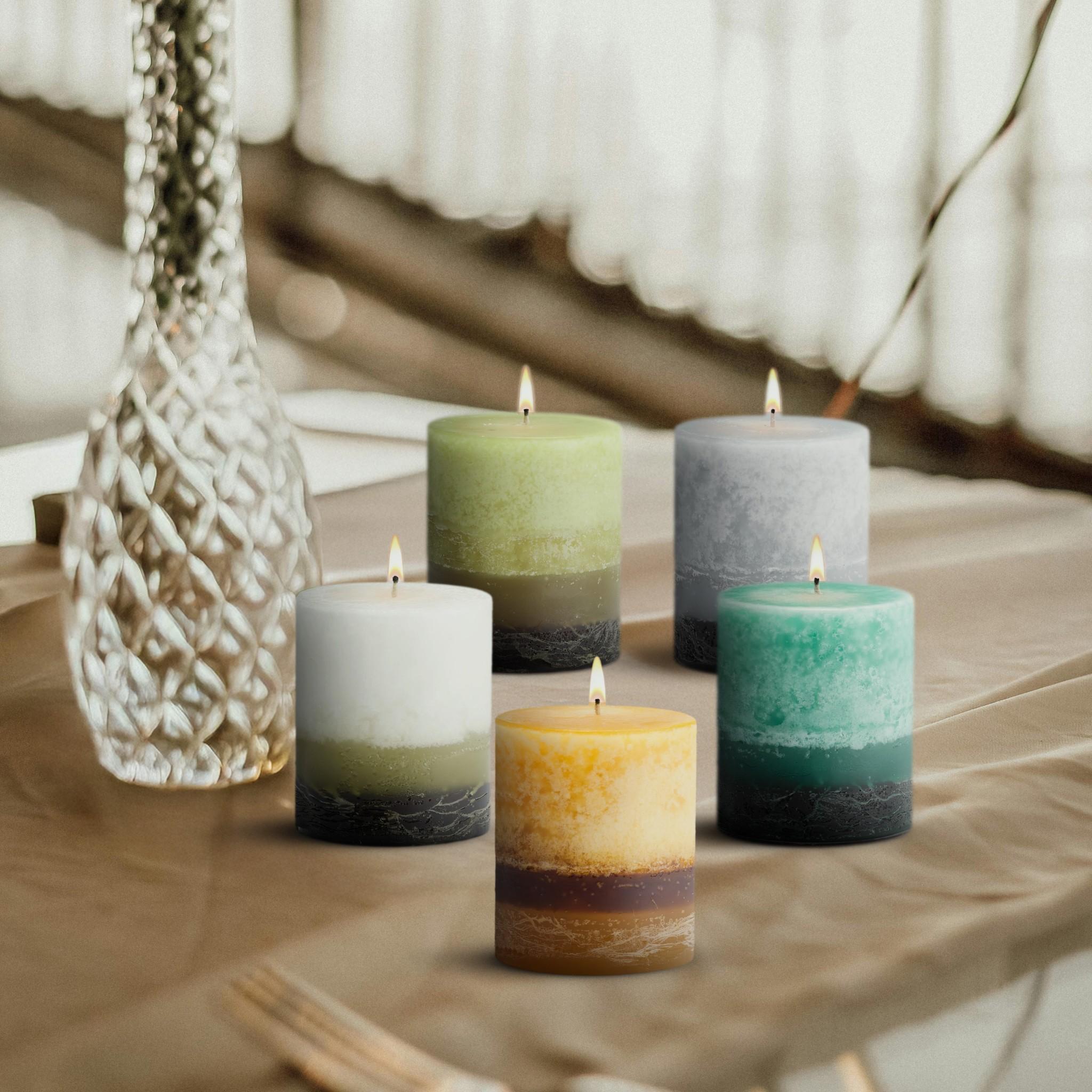 L'Homme Pillar Candles