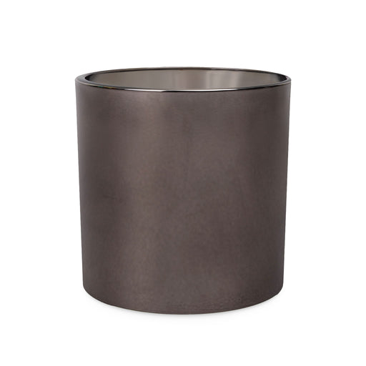 Stonecandles-Supplies-Heavy-Rocks-Glass-Smokey-Grey-Electroplate-15oz #Glass Color_Smokey Grey Electroplate