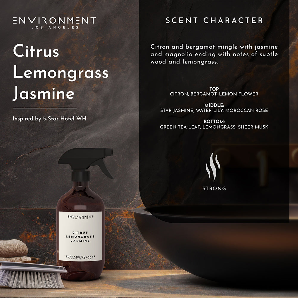 Citrus | Lemongrass | Jasmine Surface Cleaner (Inspired by W Hotel®)