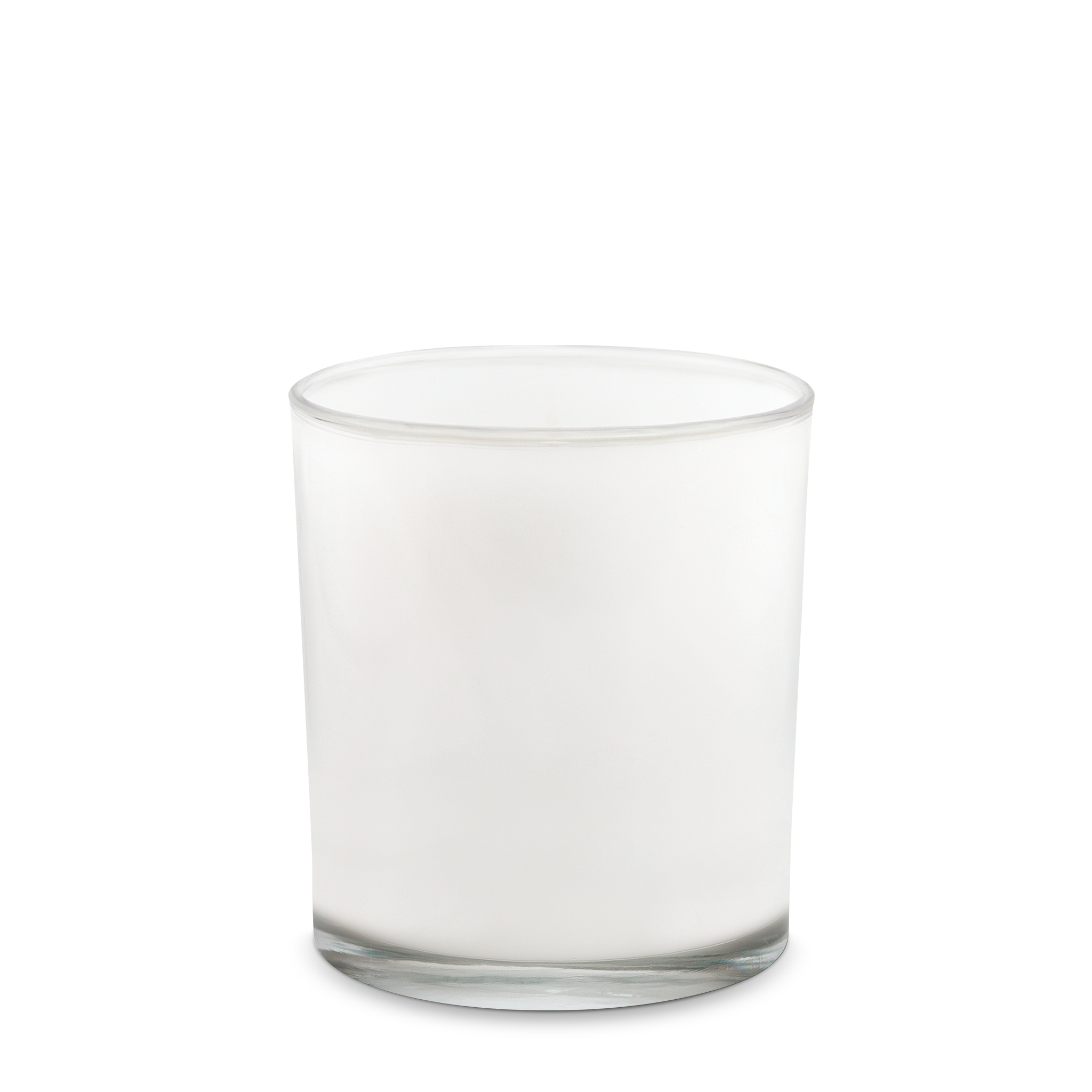 Stone_Candles_Supplies_Heavy_Rocks_Glass_Inside_White_Gloss_11oz #Glass Color_White Gloss