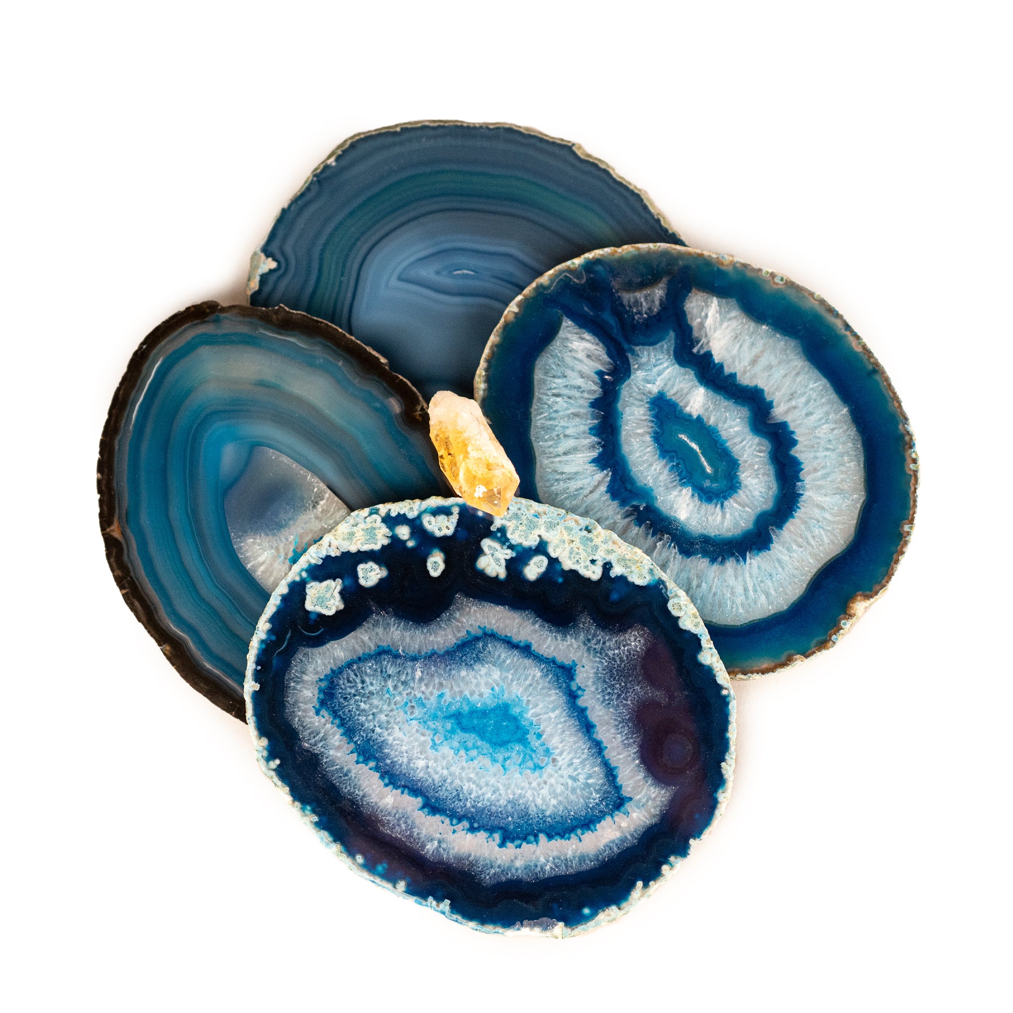 Blue Agate Coaster