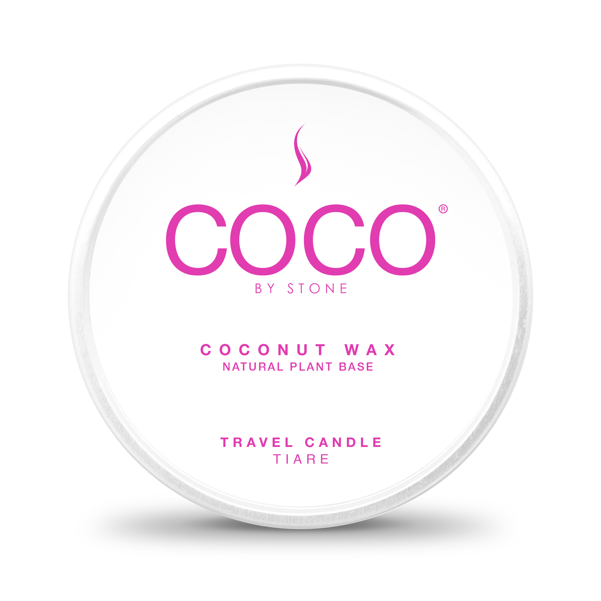 3.5oz Tiare Natural Coconut Apricot Wax Travel Tin Candle