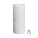 Stone Candles Luminaries White 6x15