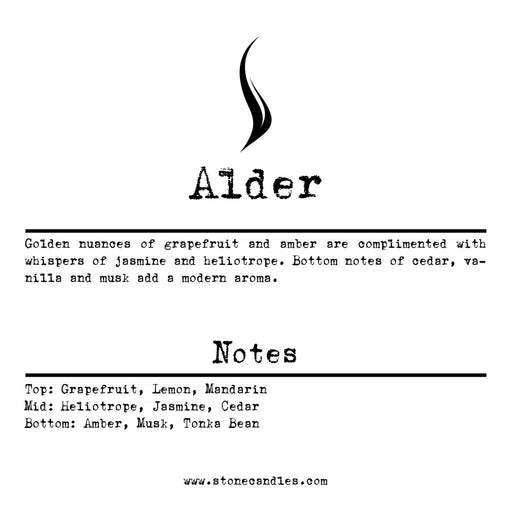 Alder Sample Scent Strip