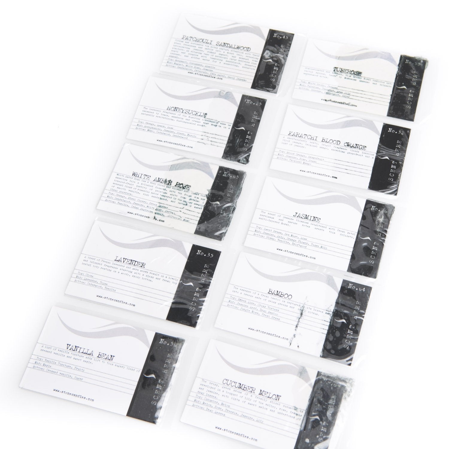 Stone Candles Scent Strip Fleur D' Orange