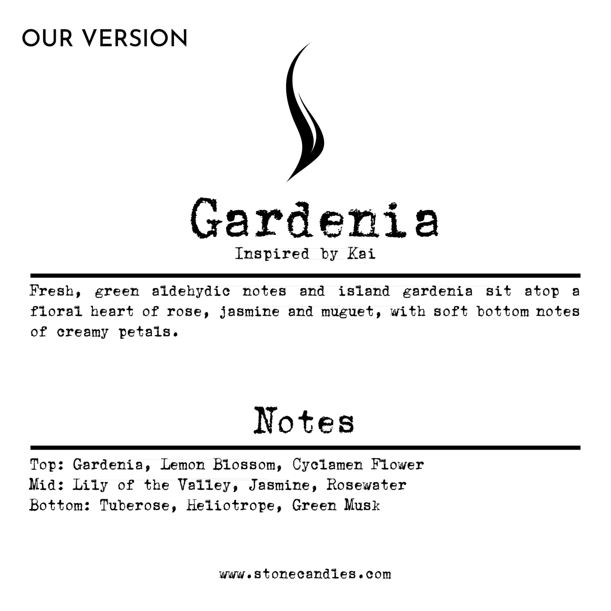 Gardenia (Our version) Sample Scent Strip