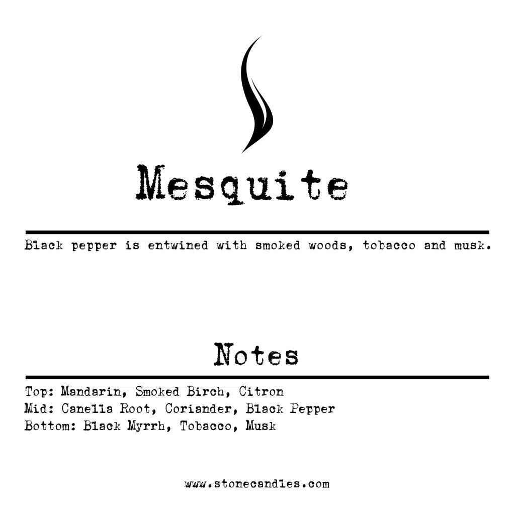 Mesquite Sample Scent Strip