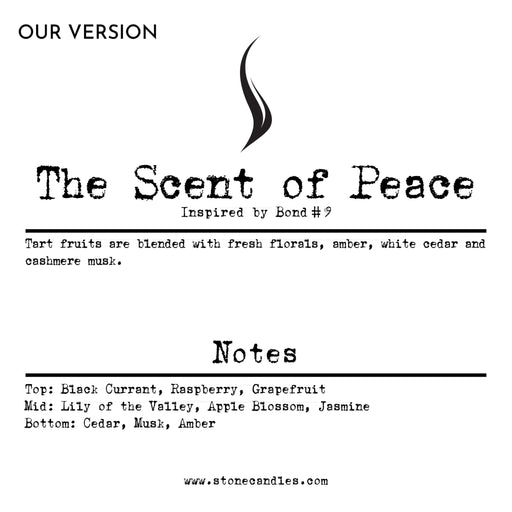 The Scent of Peace (Our  version) Sample Scent Strip