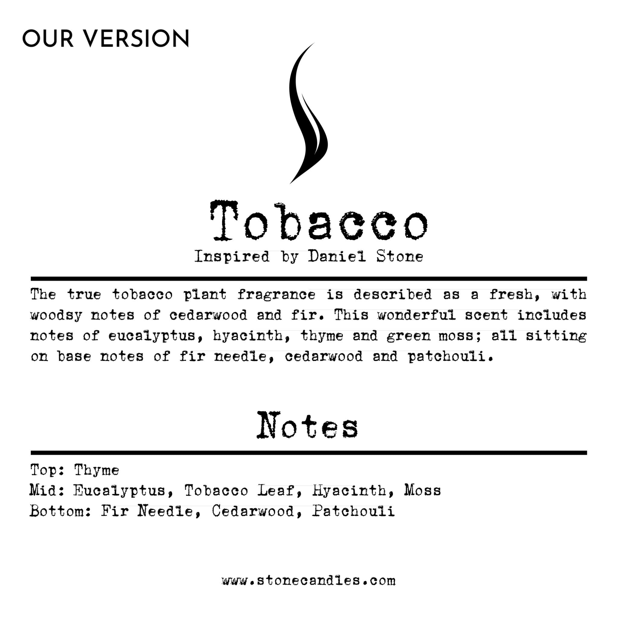 Tobacco (Our version) Sample Scent Strip