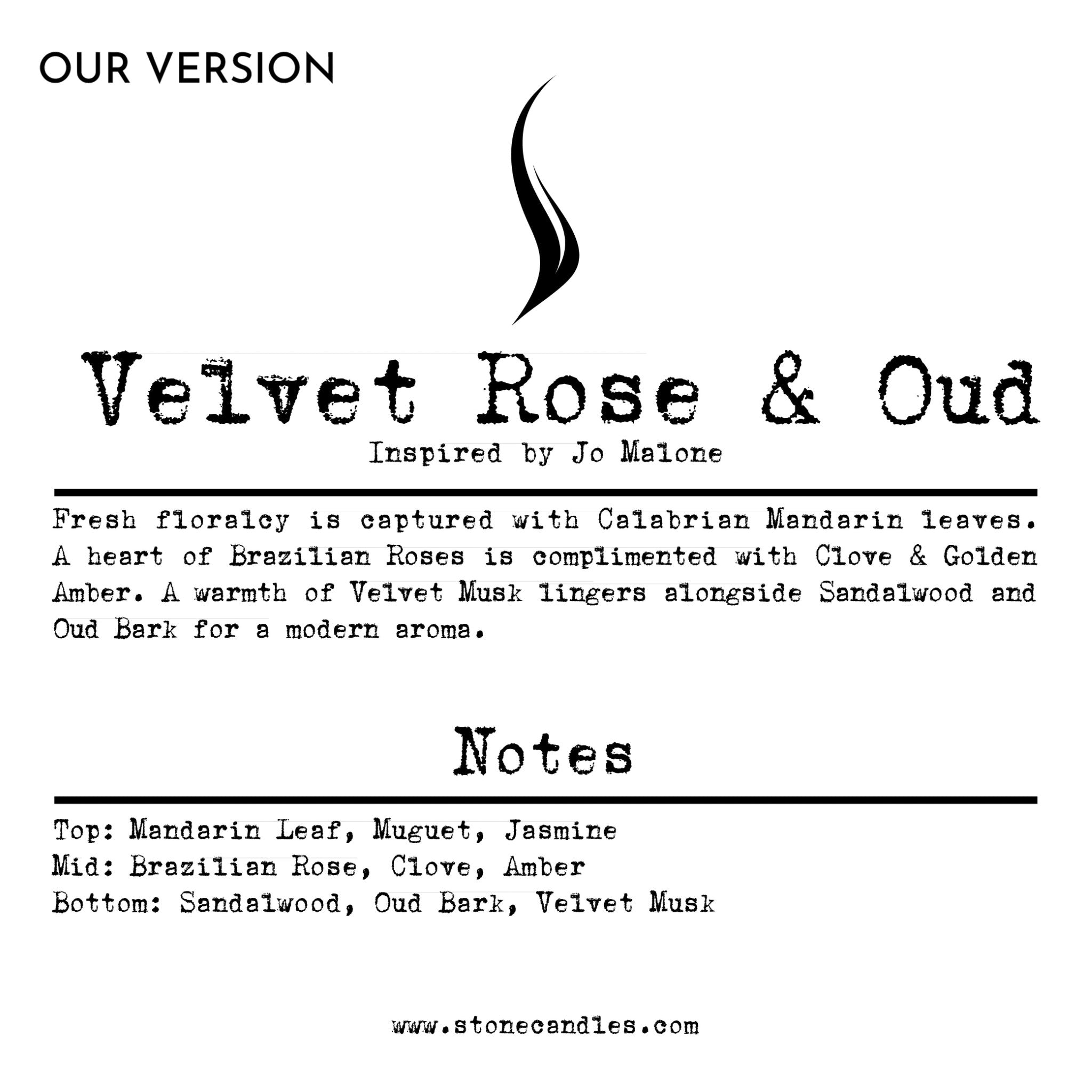 Velvet Rose & Oud (Our version) Sample Scent Strip