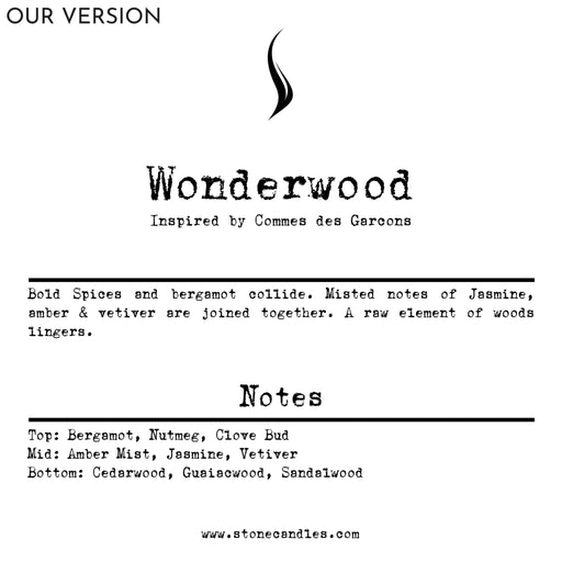 Wonderwood (Our version) Sample Scent Strip
