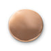 Stone Candles Supplies Lid Elemental Glass Rose Gold Shiny 4"