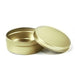 Stone Candles Supplies Shallow Vessel 4oz Gold #color_Gold