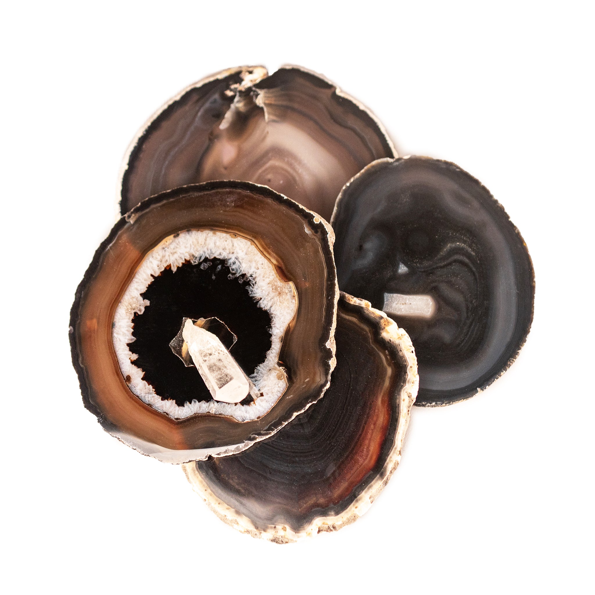 Black Agate Coaster
